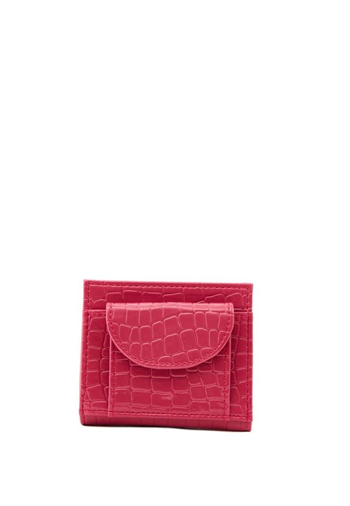 Pembe Çok Gözlü Cüzdan