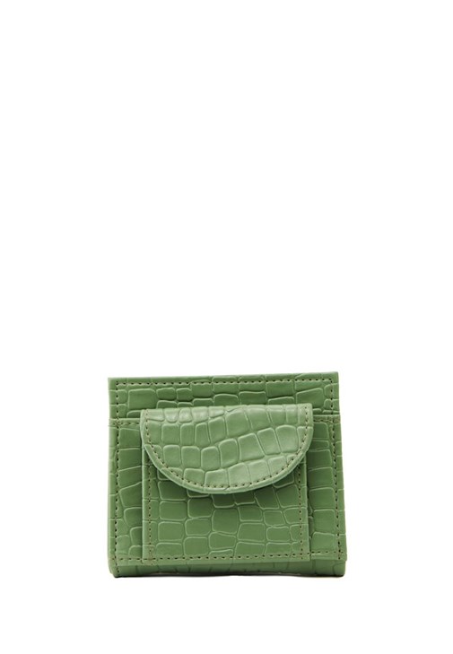 Yeşil Çok Gözlü Cüzdan