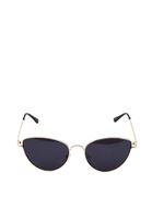 Bayan Altın Metalik Çerçeveli Güneş Gözlüğü