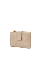 Bayan Bej Çok Gözlü Cüzdan