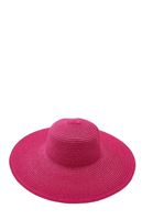 Bayan Pembe Hasır Şapka