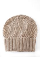 Bayan Bej Yün Karışımlı Bere