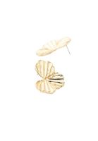 Bayan Altın Dokulu Küpe