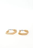 Bayan Altın Geometrik Şekilli Küpe