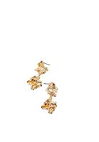 Bayan Altın Dokulu Küpe