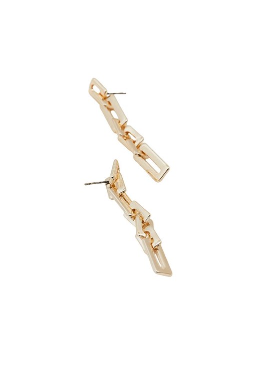 Altın Sallantılı Küpe