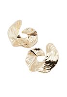 Bayan Altın Dokulu Küpe