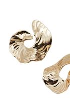 Bayan Altın Dokulu Küpe