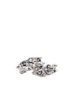 Bayan Gümüş Dokulu Küpe