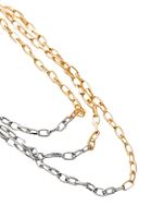 Bayan Çok Renkli Çoklu Zincir Kolye