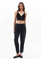 Tül Detaylı Bralet ve Pantolon Kombini