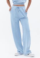 Women Blue High Rise Sweatpants