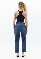 Kapitoneli Mont ve Mom-Fit Pantolon Kombini