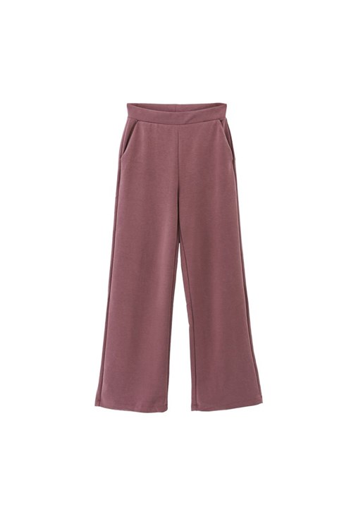 Sıfır Yaka Sweatshirt ve Straight Pantolon Kombini