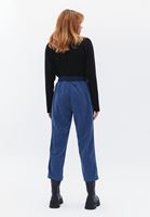 Bayan Mavi Orta Bel Jogger Pantolon ( TENCEL™ )