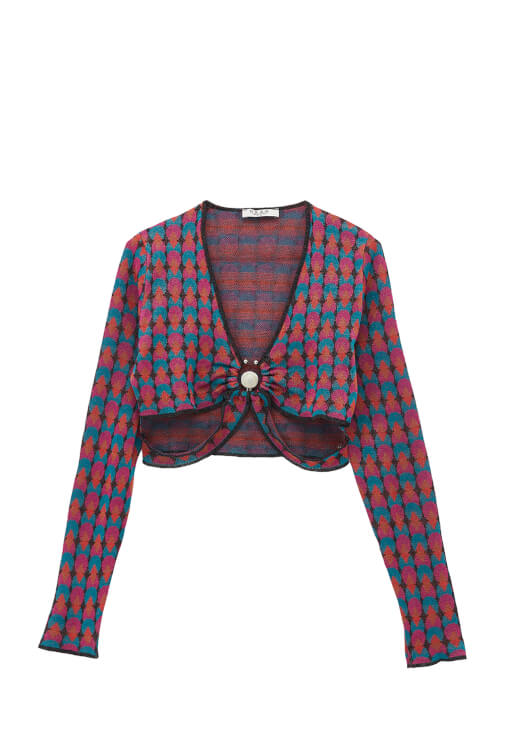 Kazak ve Culotte Pantolon Kombini