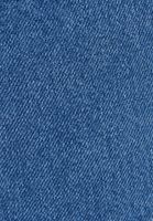Bayan Mavi Yüksek Bel Baggy-Fit Denim Pantolon