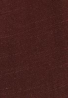 Bayan Kahverengi Keten Karışımlı Wide-Leg Pantolon