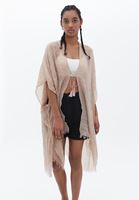 Bayan Bej Basic Kimono