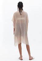 Bayan Bej Basic Kimono