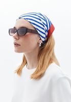 Bayan Çok Renkli Desenli Fular