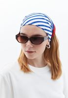 Bayan Çok Renkli Desenli Fular