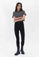 Bayan Siyah Ultra Yüksek Bel Skinny-Fit Pantolon