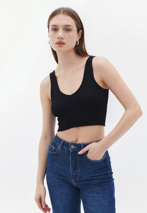 Tencel Uzun Etek ve Denim Gömlek Kombini