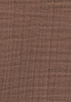 Bayan Kahverengi Pamuklu Oversize Gömlek