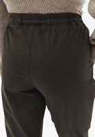 Bayan Yeşil Yüksek Bel Carrot-Fit Pantolon