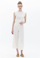 Yüksek Bel Culotte Pantolon