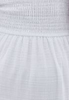 Bayan Beyaz Gipe Detaylı Uzun Elbise