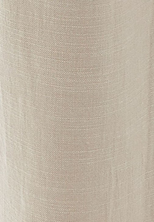 Boru Paça Pantolon ve Keten Bluz Kombini