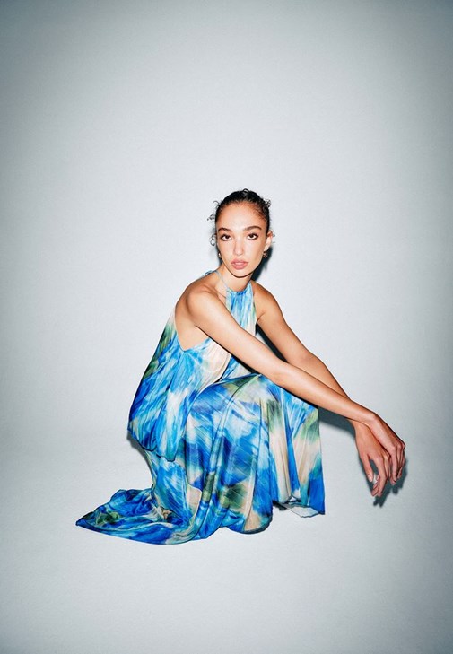 Çok Renkli Ultra Yüksek Bel Uzun Etek