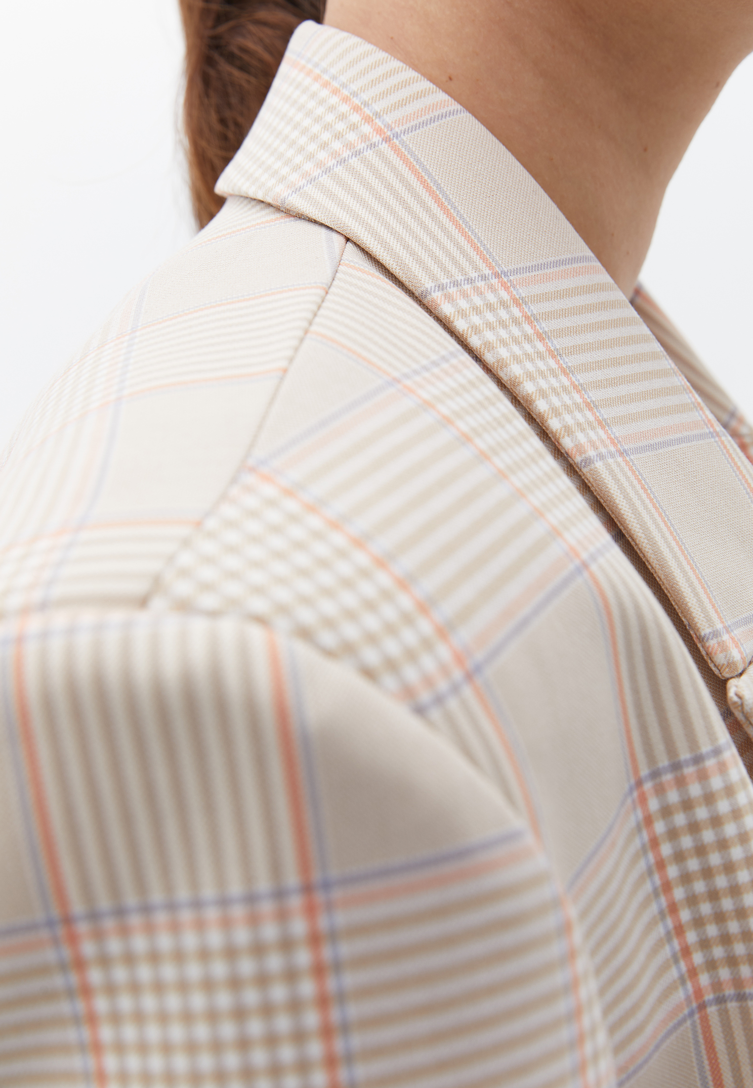 Bej Oversize Blazer Ceket