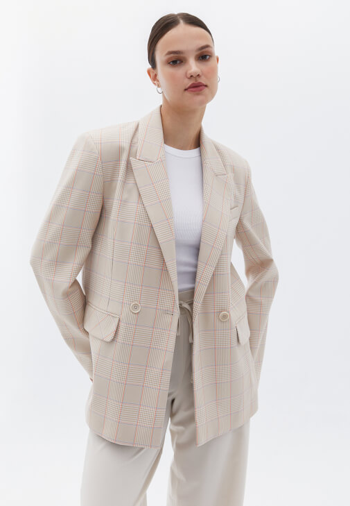 Oversize Ceket ve Wide-Leg Pantolon Kombini