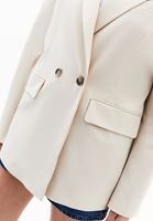 Bayan Bej Oversize Blazer Ceket