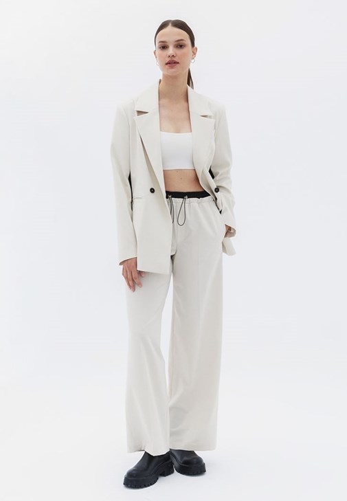  Orta Bel Wide-Leg Pantolon