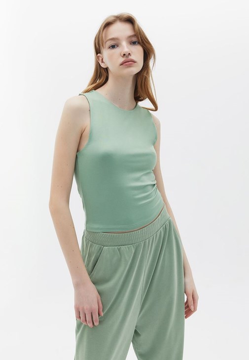  Yumuşak Dokulu Sıfır Yaka Atlet