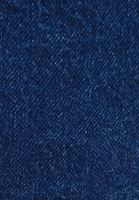 Bayan Mavi Düşük Bel Barrel-Fit Pantolon