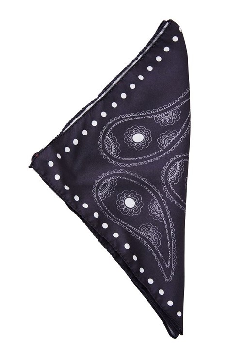 Mavi Desenli Fular