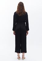 Saten Pantolon ve Gömlek Kombini