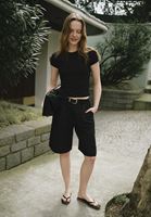 Keten Karışımlı Bermuda Şort ( TENCEL™ )