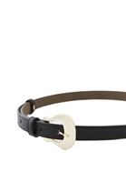 Bayan Siyah Tokalı Kemer