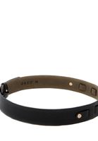 Bayan Siyah Zincir Detaylı Kemer