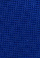 Bayan Mavi Polo Yaka Crop Tişört