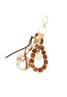 Bayan Turuncu Charm Detaylı Çanta Aksesuarı