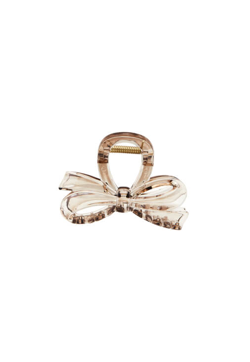 Bej Mandal Saç Tokası