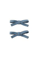 Bayan Mavi Denim Saç Tokası