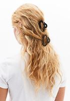 Bayan Siyah Klipsli Saç Tokası